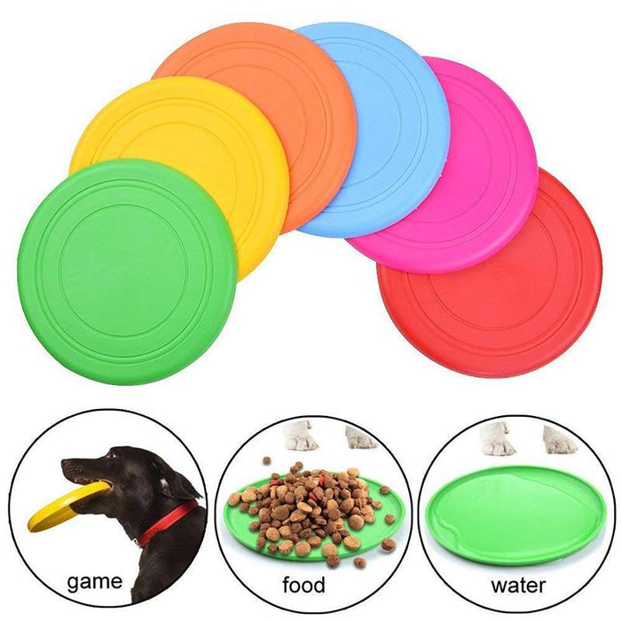 Fun Silicone Dog Cat Toy Dog Game Chewy Puppy Training