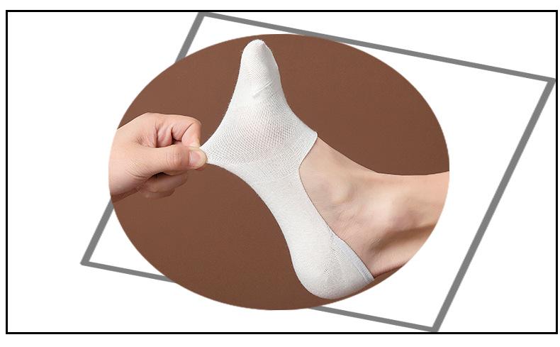 New Spring and Summer Cotton Short Tube Leisure Breathable Boat Socks