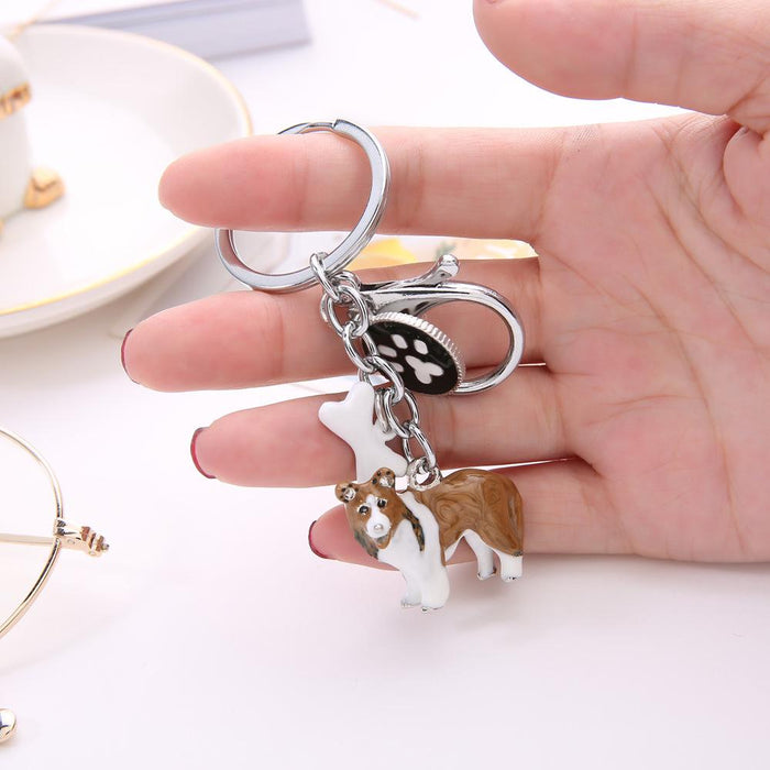 Creative Three-dimensional Pet Dog Keychain Accessories