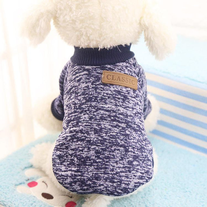 Puppy Clothes Soft Pet Dog Sweaters Dog Winter Chihuahua Clothes