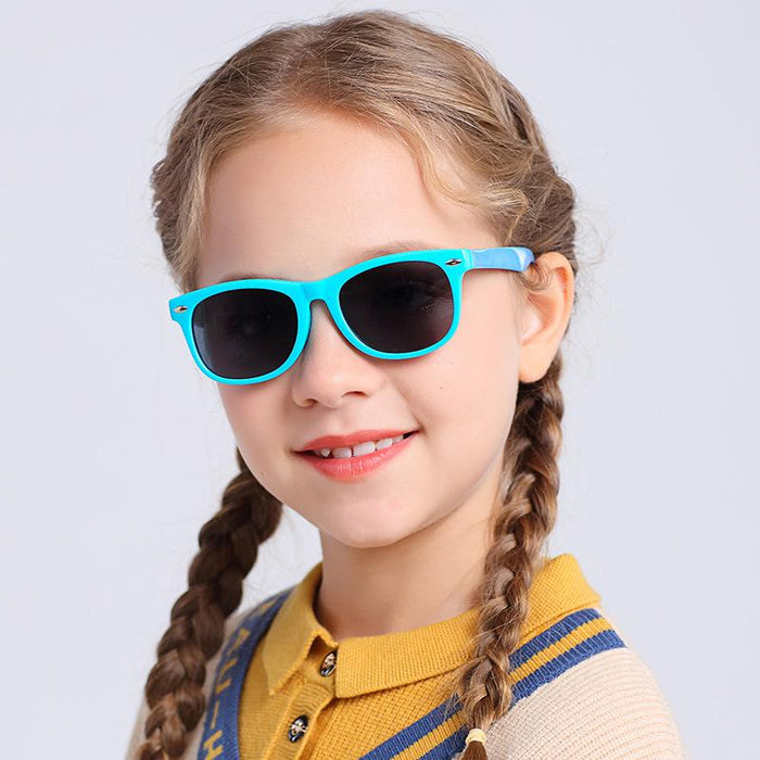 Polarized children's Sunglasses silicone Sunglasses