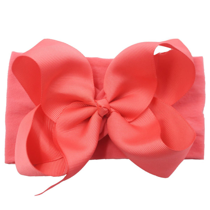 Bow headband nylon headband