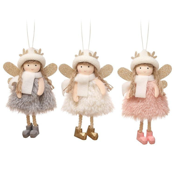Christmas Decoration Hat Antler Girl Ornament Christmas Gift