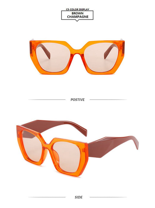 Polygonal PRA candy Sunglasses