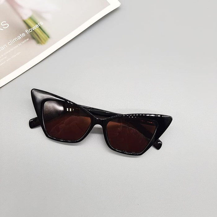 Vintage Fashion Simple Style Cat Eye Sunglasses