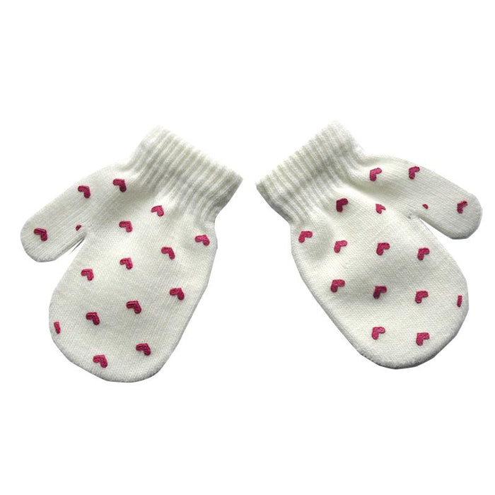 Warm Plush Thick Warm Baby Gloves