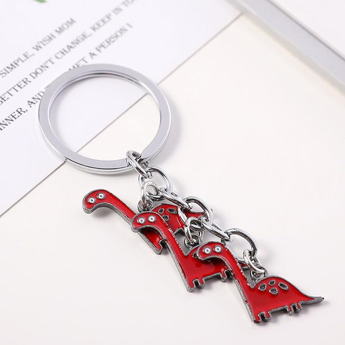 Exquisite Creative Cartoon Dinosaur Keychain