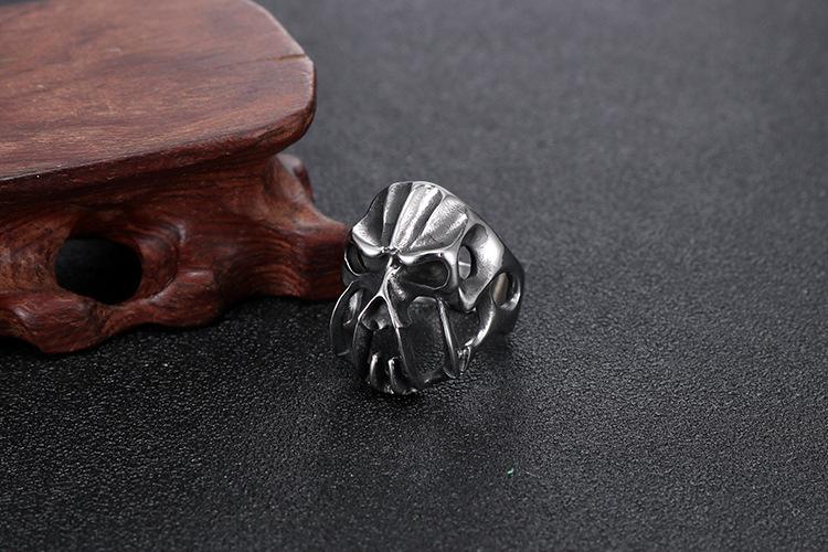 Monster Stainless Steel Rock Men's Stainless Steel Ring