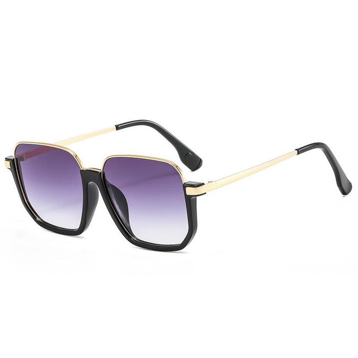 Box sun retro avant-garde Sunglasses