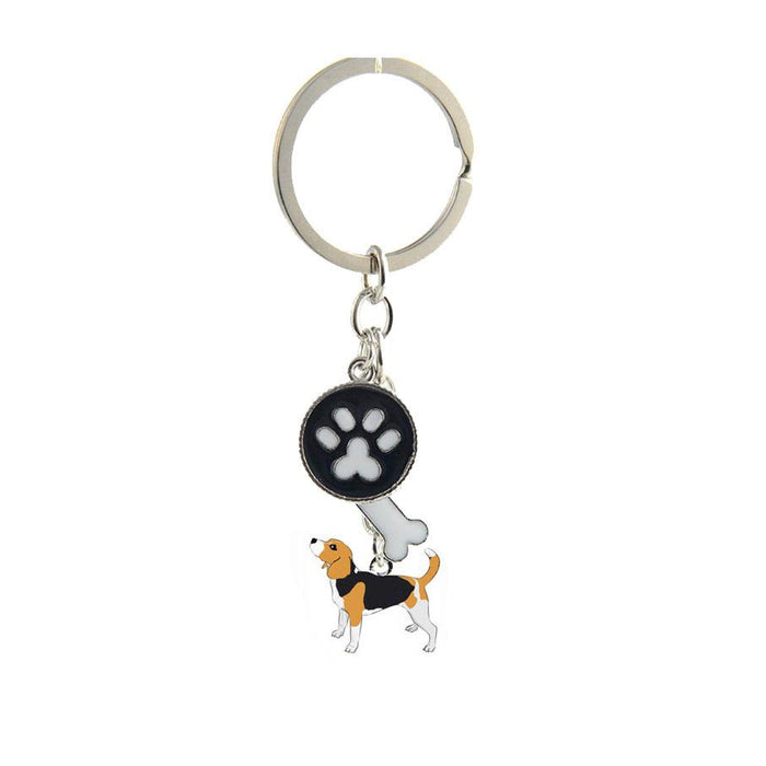 Simple Creative Cute Pet Keychain