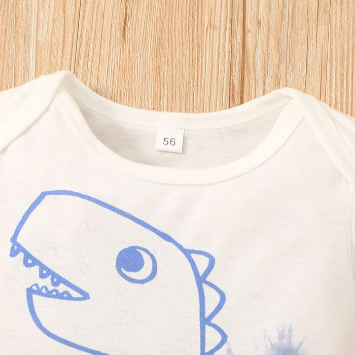 Summer Baby Boys Dinosaur Jumpsuit