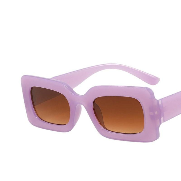 New Vintage Rectangle Women Sunglasses