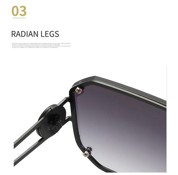 Retro metal one piece Sunglasses toad Sunglasses