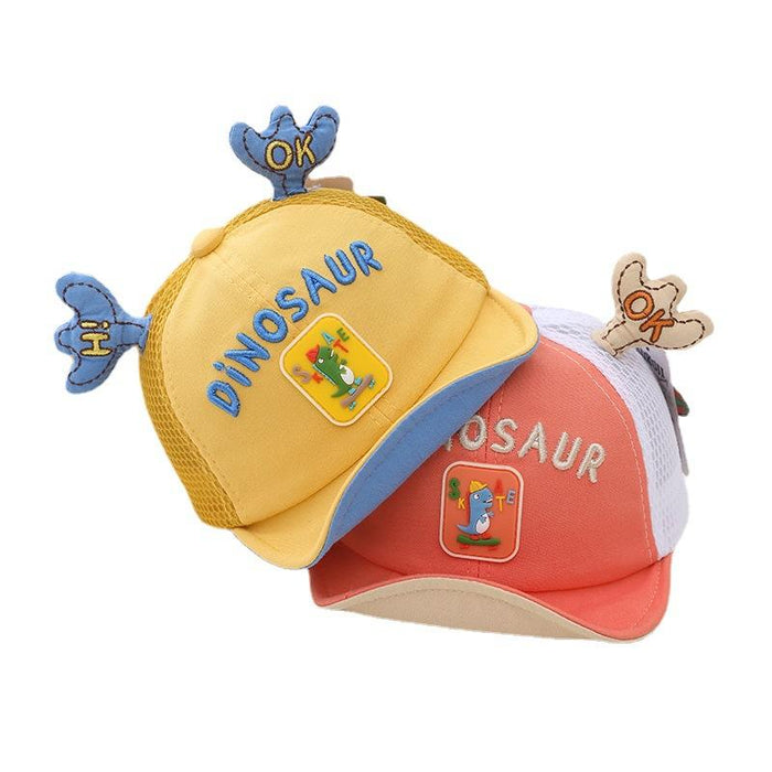 Summer Cute Dinosaur Antlers Children n Baby's Net Cap
