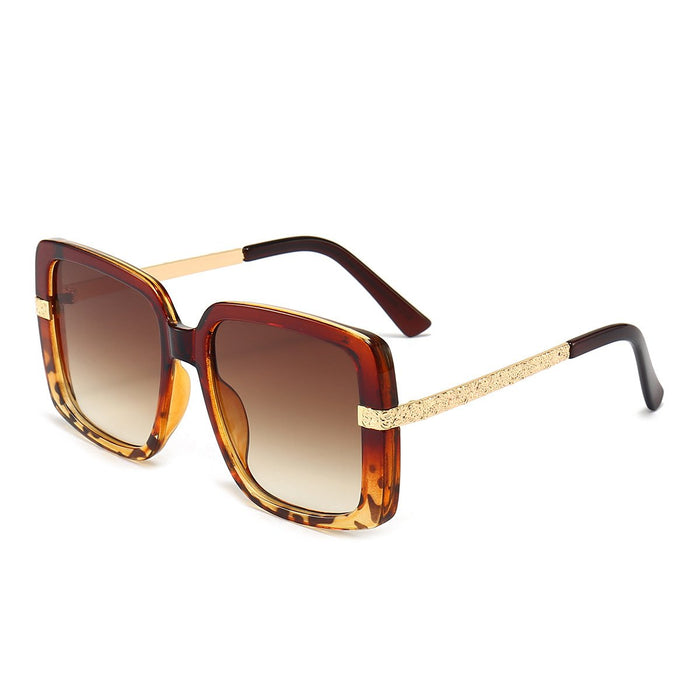 Metal contrast Sunglasses