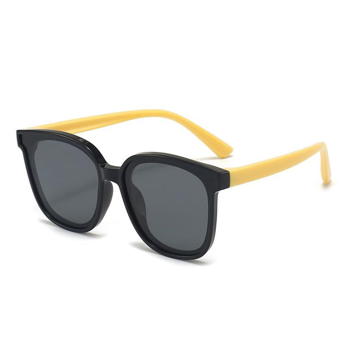 Silicone polarized children's sunglasses and sunglasses