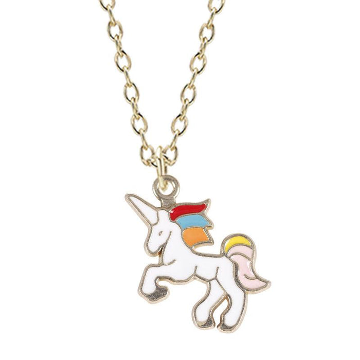 Cartoon Cute Unicorn Necklace