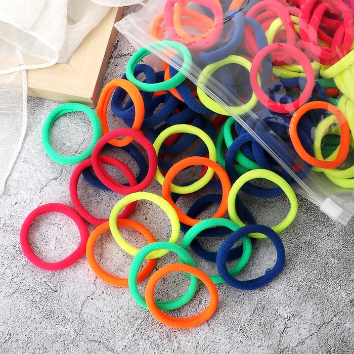 50PCS/Set Women Girls Basic Hair Bands