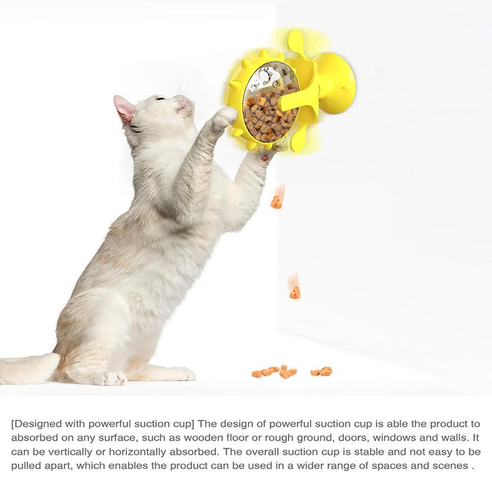 Interactive treat leaky toy for small dogs