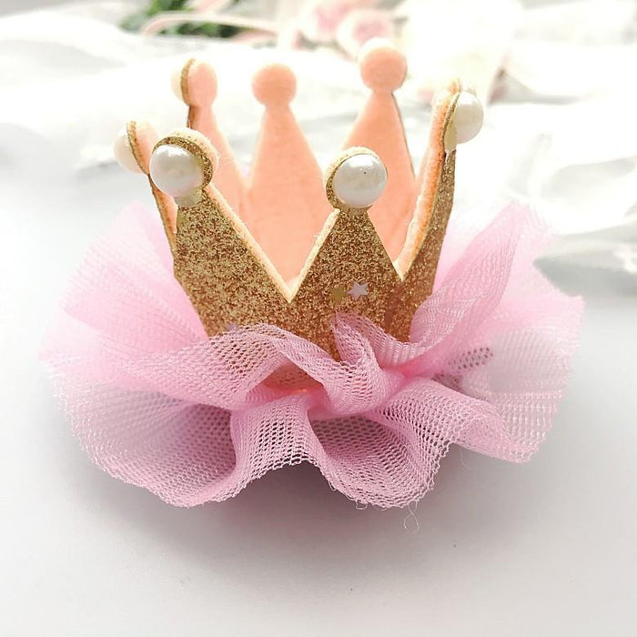 Children's Hairpin Princess Crown Crown Lace Headdress