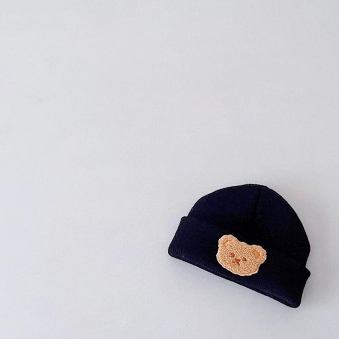 Cartoon Bear Toddler Soft Cute Winter Warm Hat