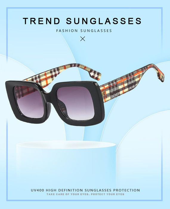 Box simple Retro Sunglasses