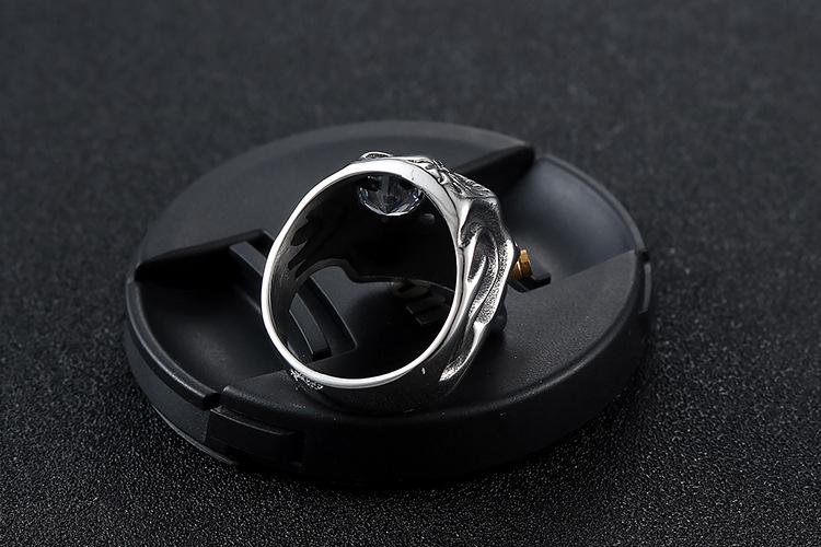 Domineering Skull Stainless Steel Ring