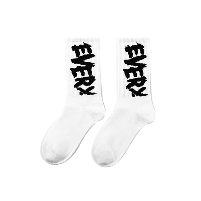 Funny Men Hip Hop Skeleton Socks