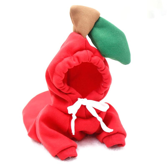 Warm Dog Winter Clothes Cute Fruit Dog Coat Hoodie