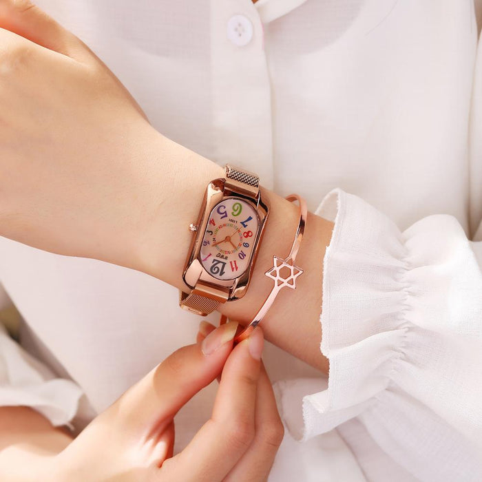 Women Watches Magnetic buckle Quartz Wristwatch