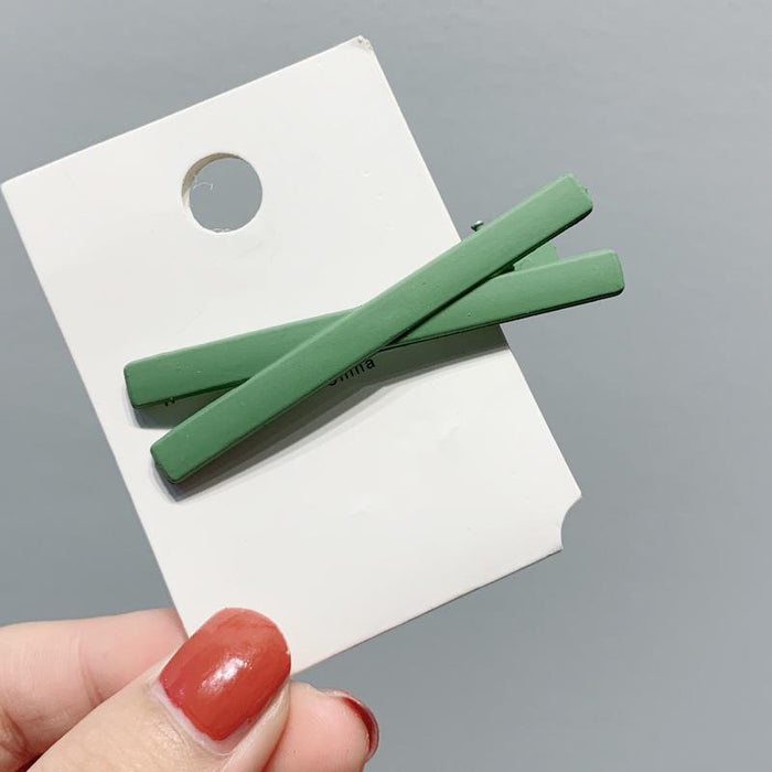 （3PCS）Cross Scrub Hair Clips