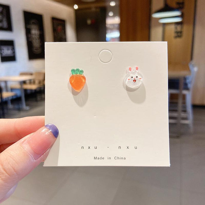 Fringed exaggerated earrings