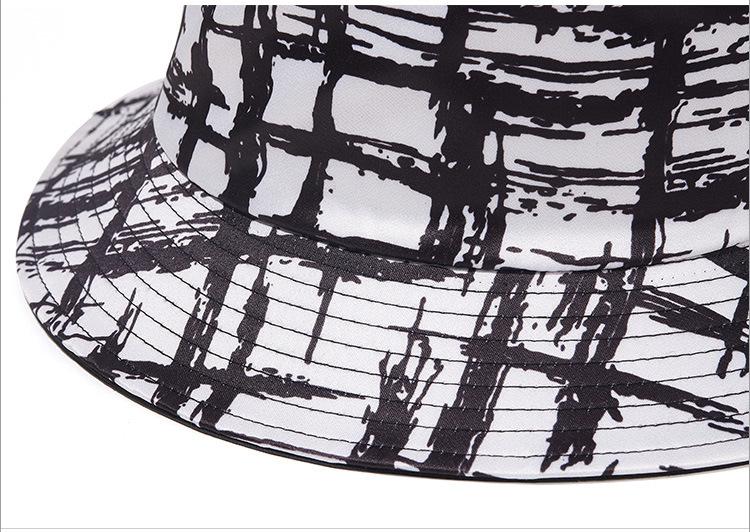 New Personality Street Casual Double Sided Bucket Hat