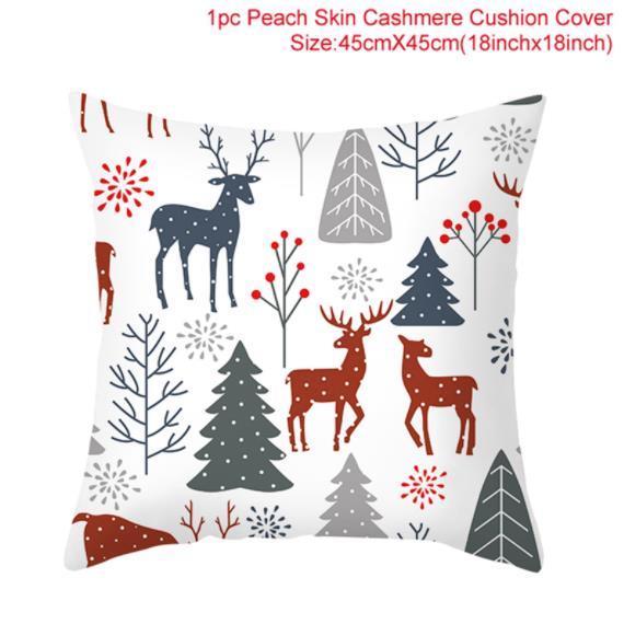45cm Cushion Cover Christmas Decoration