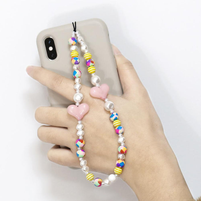 New Retro Beads Small Fresh Mobile Phone Chain Anti Loss Mobile Phone Rope