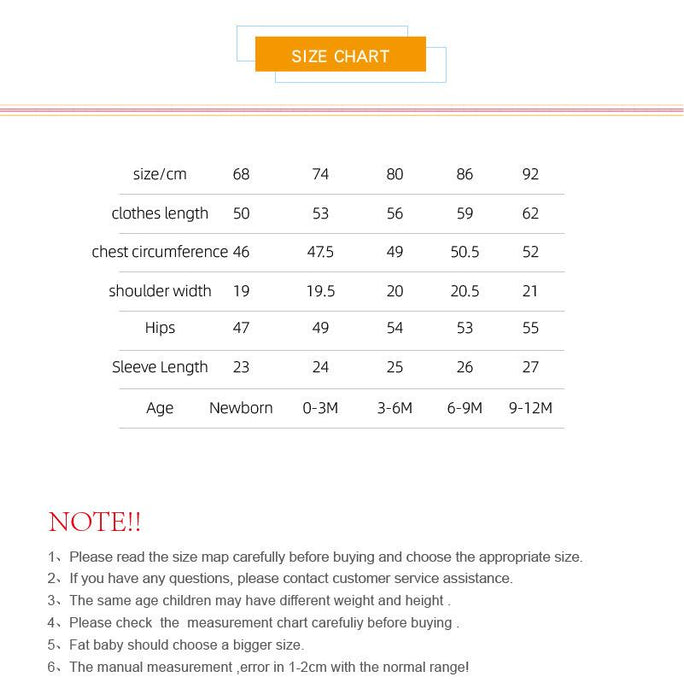 Newborn Baby Long Sleeved Jumpsuit