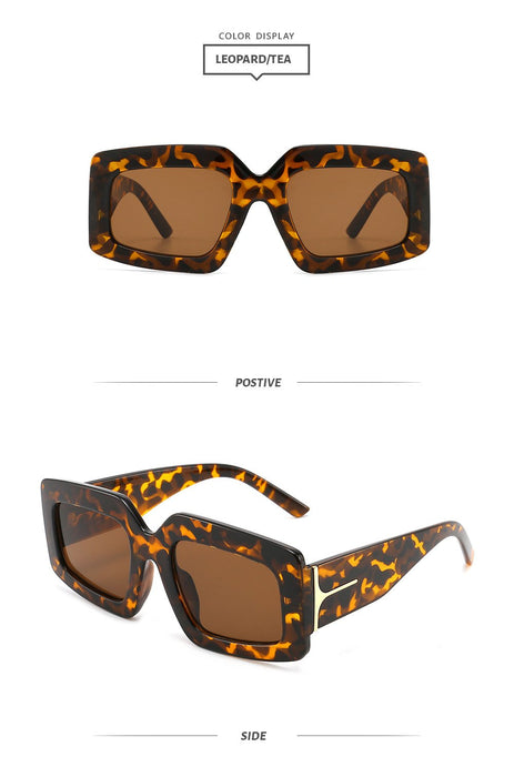 T-box Sunglasses stripe RETRO SUNGLASSES