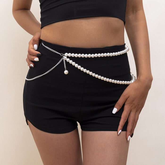 Fashion Sexy Double Waist Chain Female Body Chain