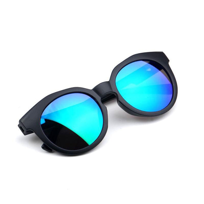 Colorful reflective lenses for children's Sunglasses