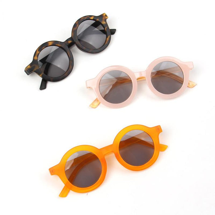 Children's round frame sunglasses and RETRO SUNGLASSES