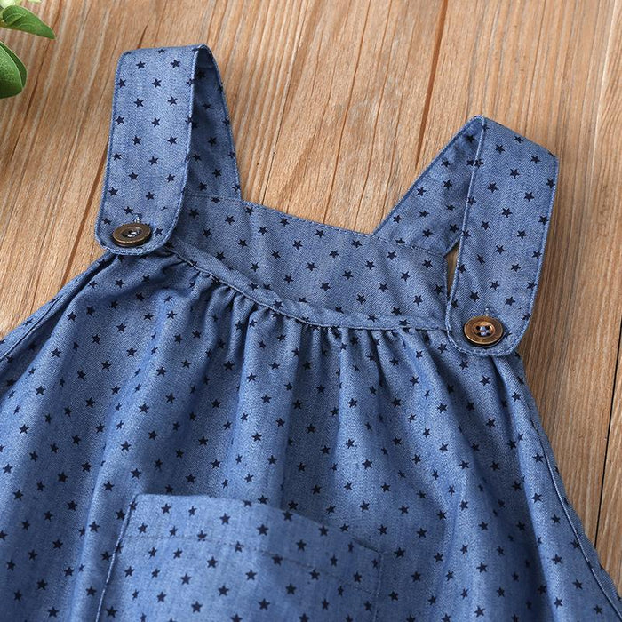 Kids Fashion Suspenders Jumpsuit