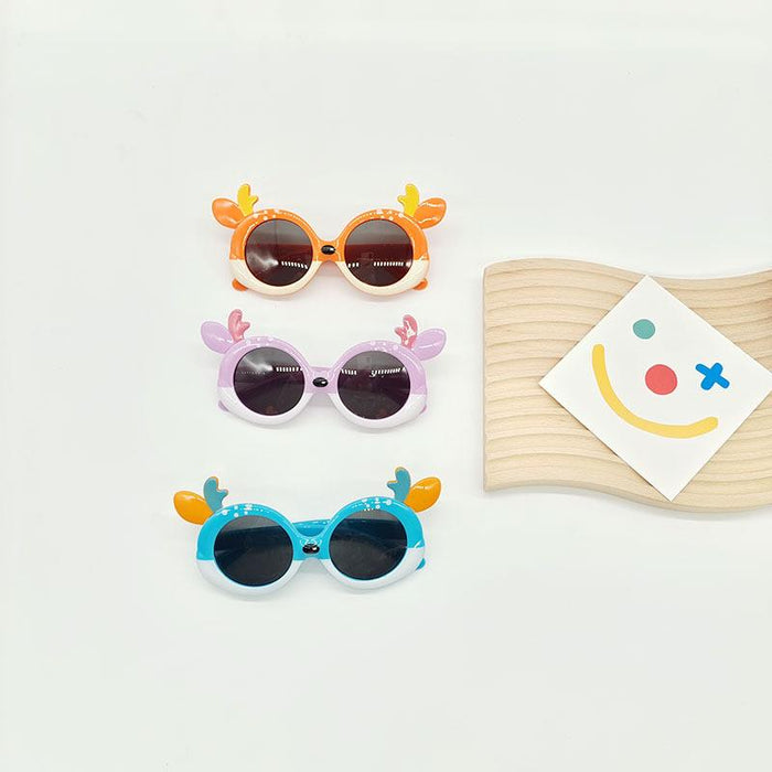 New Fashion Cute Fashion Cartoon Deer Children's Sunglasses