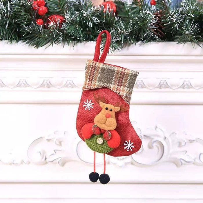 Christmas Stocking Gift Bag Christmas Tree Pendant