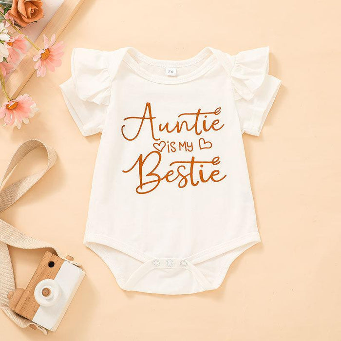 Summer Infant Flower Jumpsuit + Pants + Headband 3pcs Set