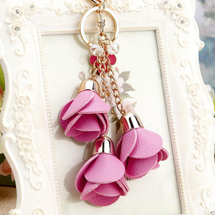 Women's Keychain Fashion Bag Pendant Car Key Chain