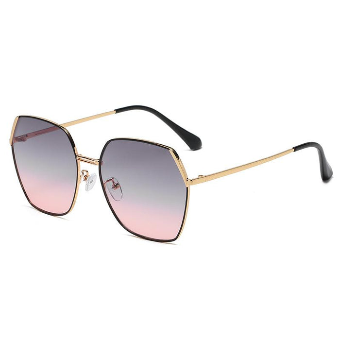 Large frame sunglasses anti ultraviolet Sunglasses