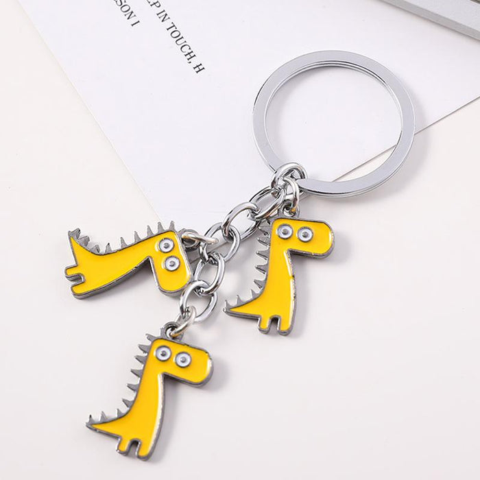 Exquisite Creative Cartoon Dinosaur Keychain