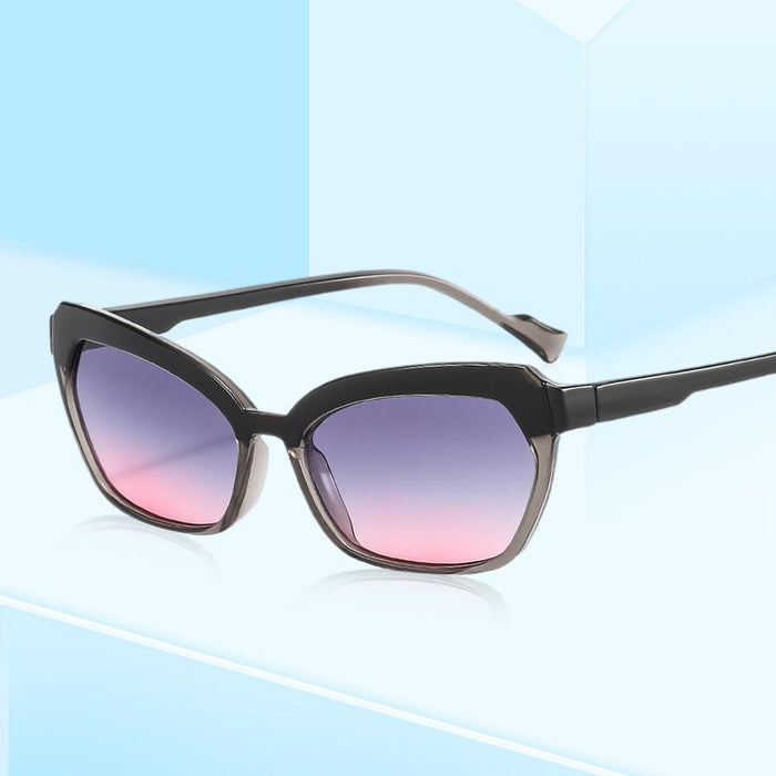 Cat's eye small frame candy Sunglasses