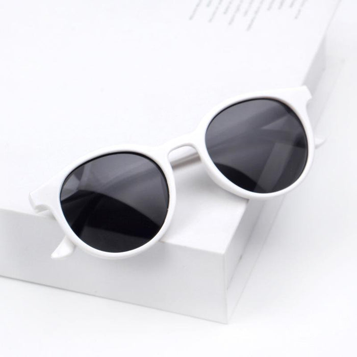 Children's Sunglasses round frame transparent frame sunglasses
