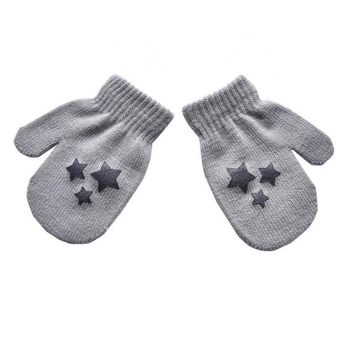 Warm Plush Thick Warm Baby Gloves